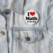 I Liebe-Mathe! Button (Beispiel)