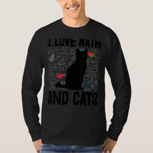 I Liebe Mathe & Cats Kleinkind Mathletics Liebe Bi T-Shirt