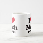I Liebe-Mathe! Kaffeetasse (Mittel)