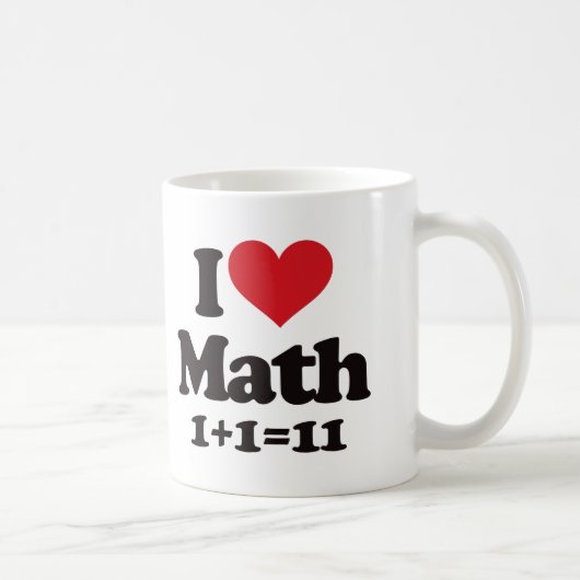 I Liebe-Mathe! Kaffeetasse (Rechts)