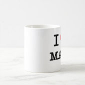 I Liebe-Mathe Kaffeetasse (Mittel)