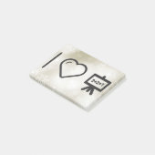I Liebe-Mathe Post-it Klebezettel (angewinkelt)