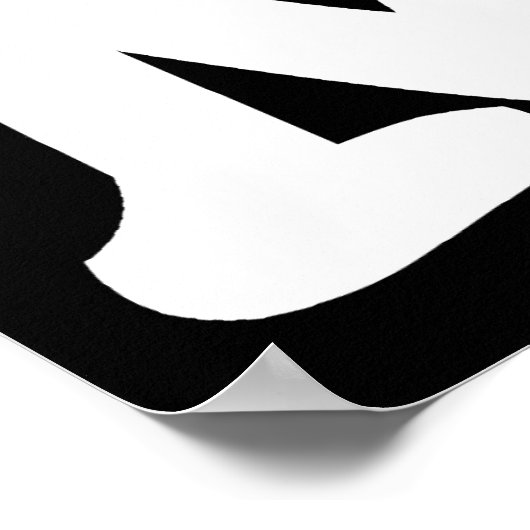 I Liebe Mathe Poster (Ecke)