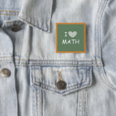 I Liebe Mathematik Button (Beispiel)