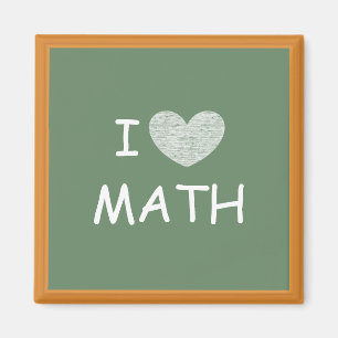 I Liebe Mathematik Magnet