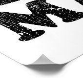 I Liebe Mathematik Poster Print (Ecke)