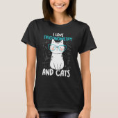 I Liebe Mathematik und Katzen Trigonometrie 1 T-Shirt (Vorderseite)