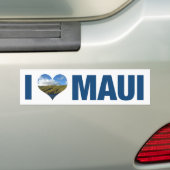 I Liebe Maui Hawaii Niedlich Hawaii Autoaufkleber (Auf Auto)