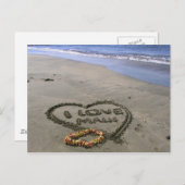 I Liebe Maui Postkarte (Vorne/Hinten)