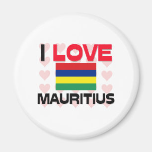 I Liebe Mauritius Magnet