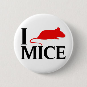 I Liebe-Mäuse Button