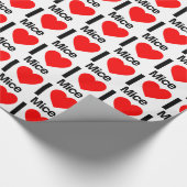 i Liebe Mäuse Geschenkpapier (Ecke)