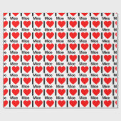 i Liebe Mäuse Geschenkpapier (Flach)