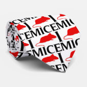 I Liebe-Mäuse Krawatte (Gerollt)