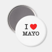 I Liebe Mayo Magnet (Vorderseite/Rückseite)