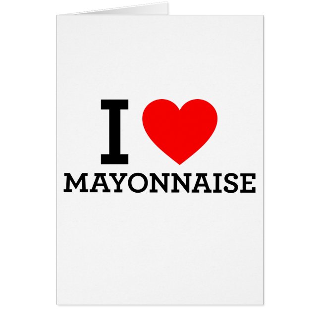 I Liebe Mayonnaise (Vorne)