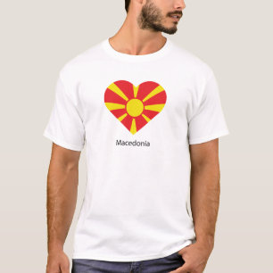 I Liebe Mazedonien T-Shirt
