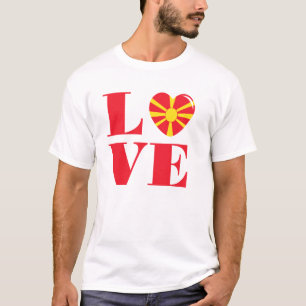 I Liebe Mazedonien T-Shirt