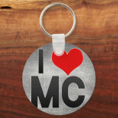 I LIEBE MC SCHLÜSSELANHÄNGER (Vorderseite)