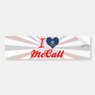 I Liebe McCall, Idaho Autoaufkleber