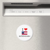 I Liebe MCDONOUGH Georgia Magnet (In Situ (Geschirrspüler))