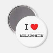 I Liebe Mclaughlin Magnet (Vorderseite/Rückseite)