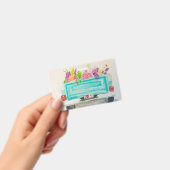 I Liebe MD Floral Truck Abzeichen Ausweis (Handheld)