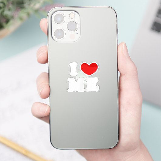 I LIEBE ME AUFKLEBER (Telefon)