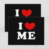 I LIEBE ME BEGLEITKARTE (Vorne/Hinten)