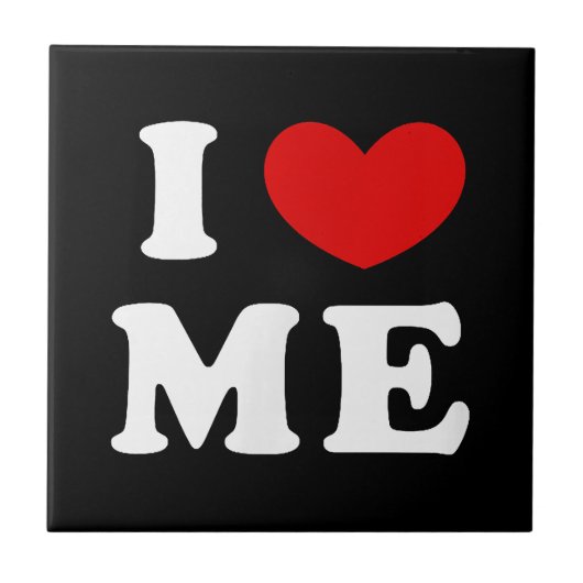 I LIEBE ME FLIESE (Vorderseite)