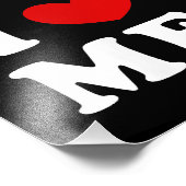 I LIEBE ME FOTODRUCK (Ecke)