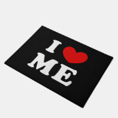 I LIEBE ME FUßMATTE (Schrägansicht)