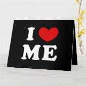 I LIEBE ME KARTE (Gelbe Blume)