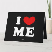 I LIEBE ME KARTE (Rückseite)