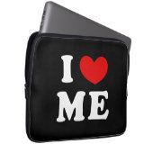 I LIEBE ME LAPTOPSCHUTZHÜLLE (Vorne Rechts)