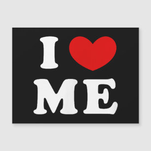 I LIEBE ME MAGNETKARTE