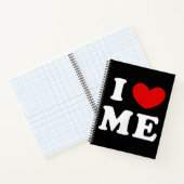 I LIEBE ME NOTIZBLOCK (Innenseite)