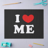 I LIEBE ME SEIDENPAPIER (Basteln)