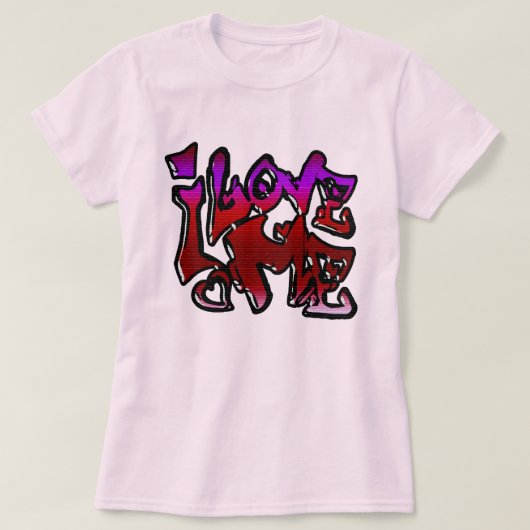 I Liebe Me T-Shirt (Design vorne)
