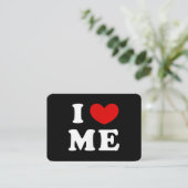 I LIEBE ME VISITENKARTE (Stehend Vorderseite)