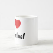 I Liebe Meatloaf Kaffeetasse (Mittel)