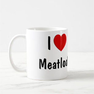 I Liebe Meatloaf Kaffeetasse