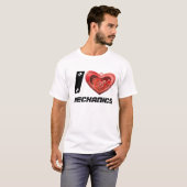 I Liebe Mechanik T-Shirt (Vorne ganz)