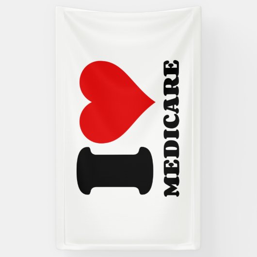 I LIEBE MEDICARE BANNER (Vertikal)