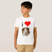I Liebe-Meerschweinchen durch so quietschendes T-Shirt (Vorne ganz)