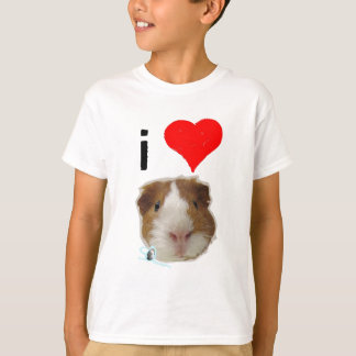I Liebe-Meerschweinchen durch so quietschendes T-Shirt