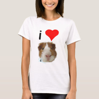 I Liebe-Meerschweinchen durch so quietschendes T-Shirt