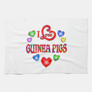 I Liebe-Meerschweinchen Geschirrtuch