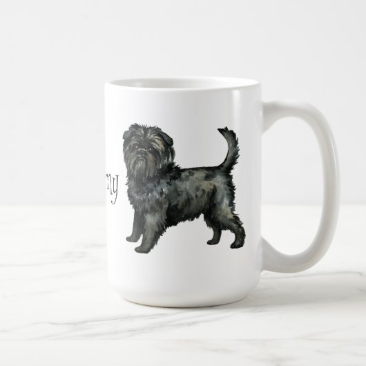 I Liebe mein Affenpinscher Kaffeetasse (Rechts)