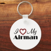 I Liebe Mein Airmann Schlüsselanhänger (Vorderseite)